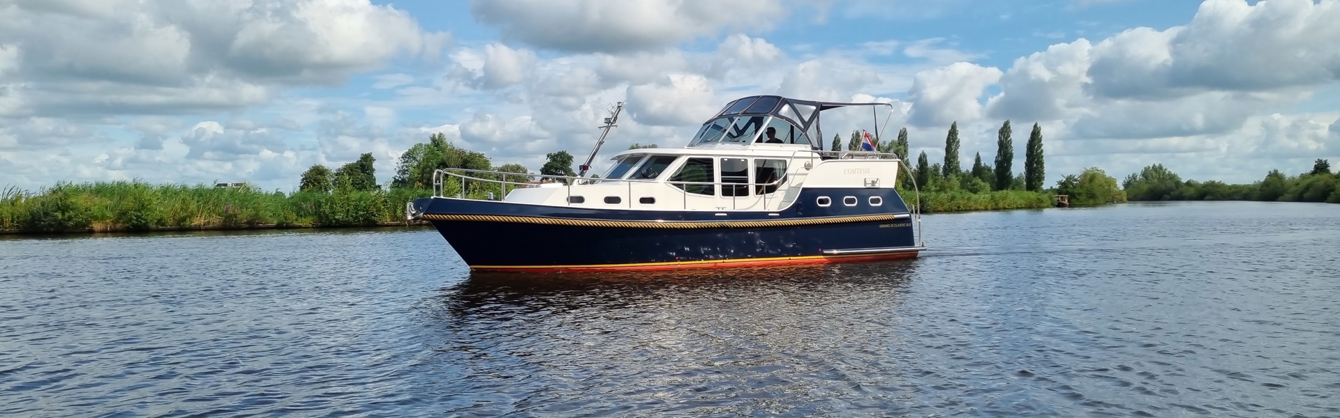 Winteronderhoud aan de vier persoons Comtesse van de Driesprong Yachtcharters